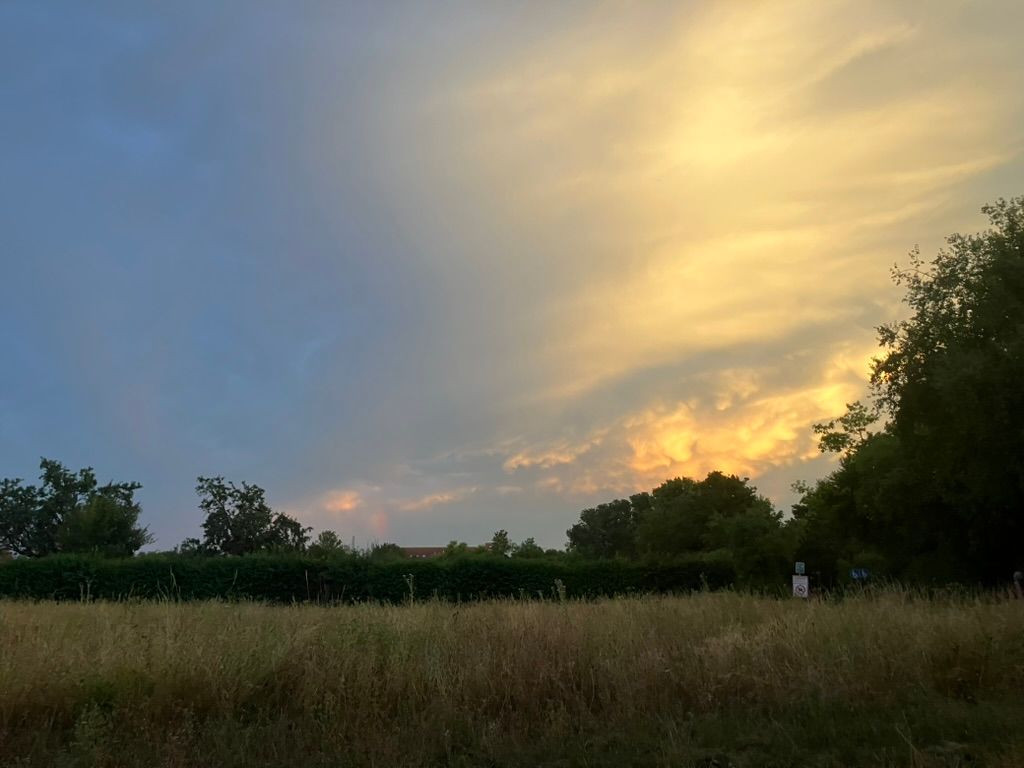 When the Sky Grows Heavy